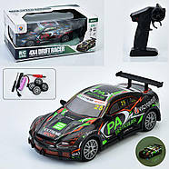 Машинка для дрифту на радіоуправлінні Extreme Black-Green | Дрифт машинки на пульті управління | Дрифтова машина на радіокеруванні, фото 6