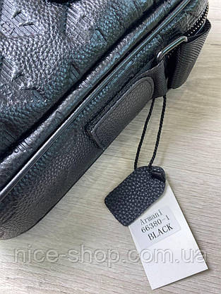 Чоловіча шкіряна сумка планшетка Armani, фото 4