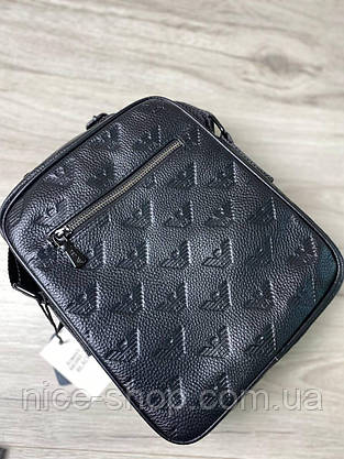 Чоловіча шкіряна сумка планшетка Armani, фото 5