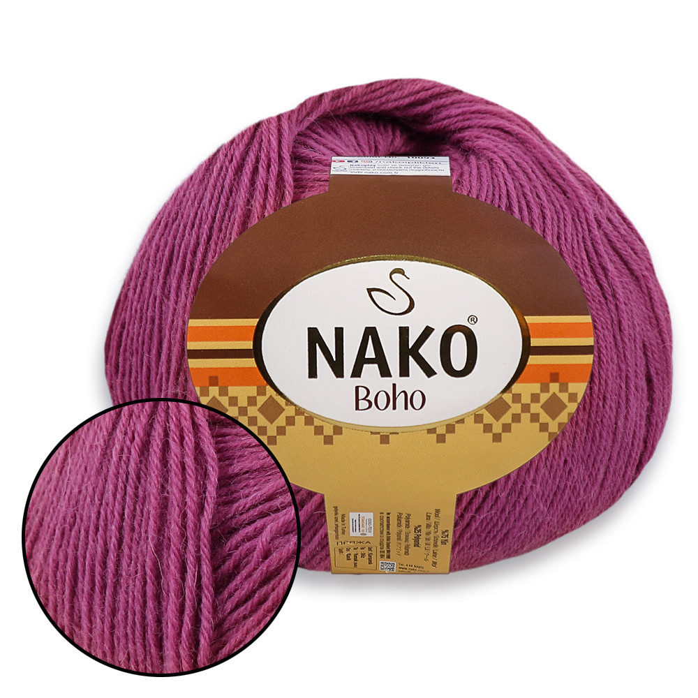 Nako Boho, Фуксия №569, фото 1