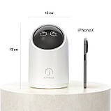 Сенсорне відро для сміття JAH 2 л кругле біле, фото 4