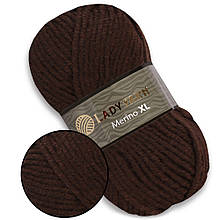 Lady Yarn Merino XL, Коричневий No7