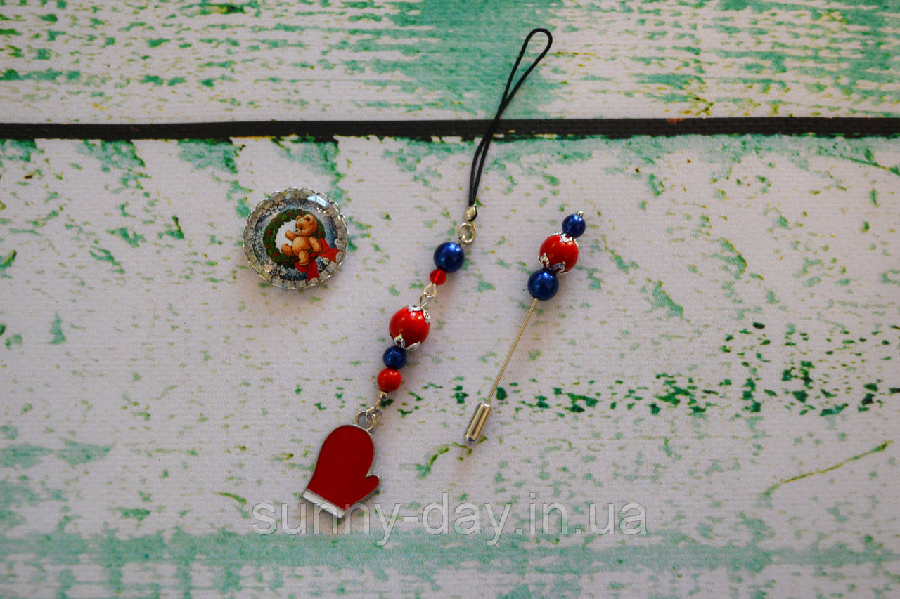 Комплект аксесуарів "Різдвяний", фото 1