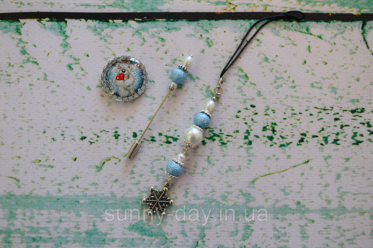 Комплект аксесуарів "Різдвяний", фото 1