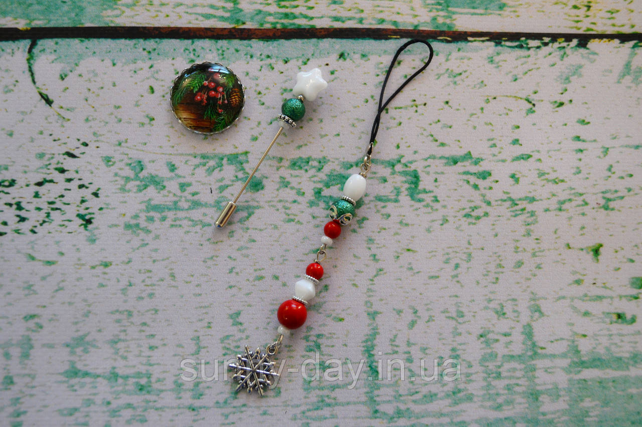 Комплект аксесуарів "Різдвяний", фото 1