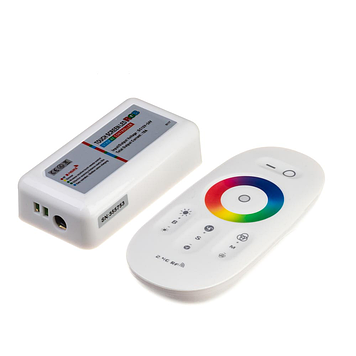 Контролер для світлодіодної стрічки RGB DC12-24V 18А з пультом 2.4GHz
