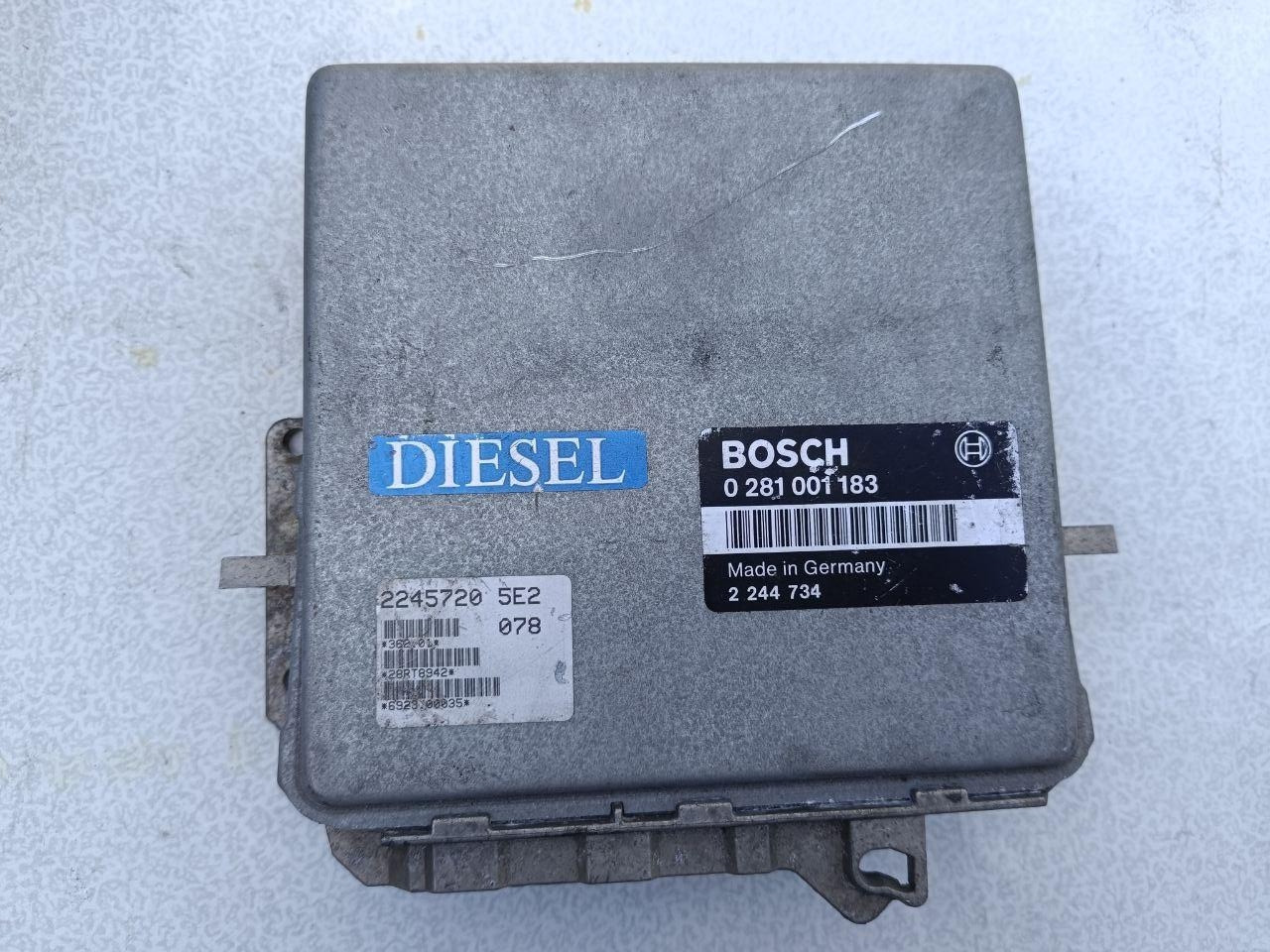 Електронний блок керування Bosch 0 281 001 183 / 0281001183