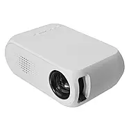 Проектор з пультом та вбудованим динаміком Projector LED UTM YG-320 Білий, фото 4