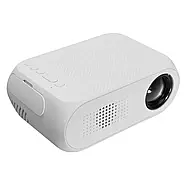 Проектор з пультом та вбудованим динаміком Projector LED UTM YG-320 Білий, фото 3