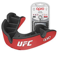 Капа OPRO Silver UFC взрослая (вик 11+) Red/Black (ufc.102514002)