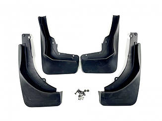 Бризковики Mercedes GLE W167 2019+ AMG обвес без подніжок, (4шт.)