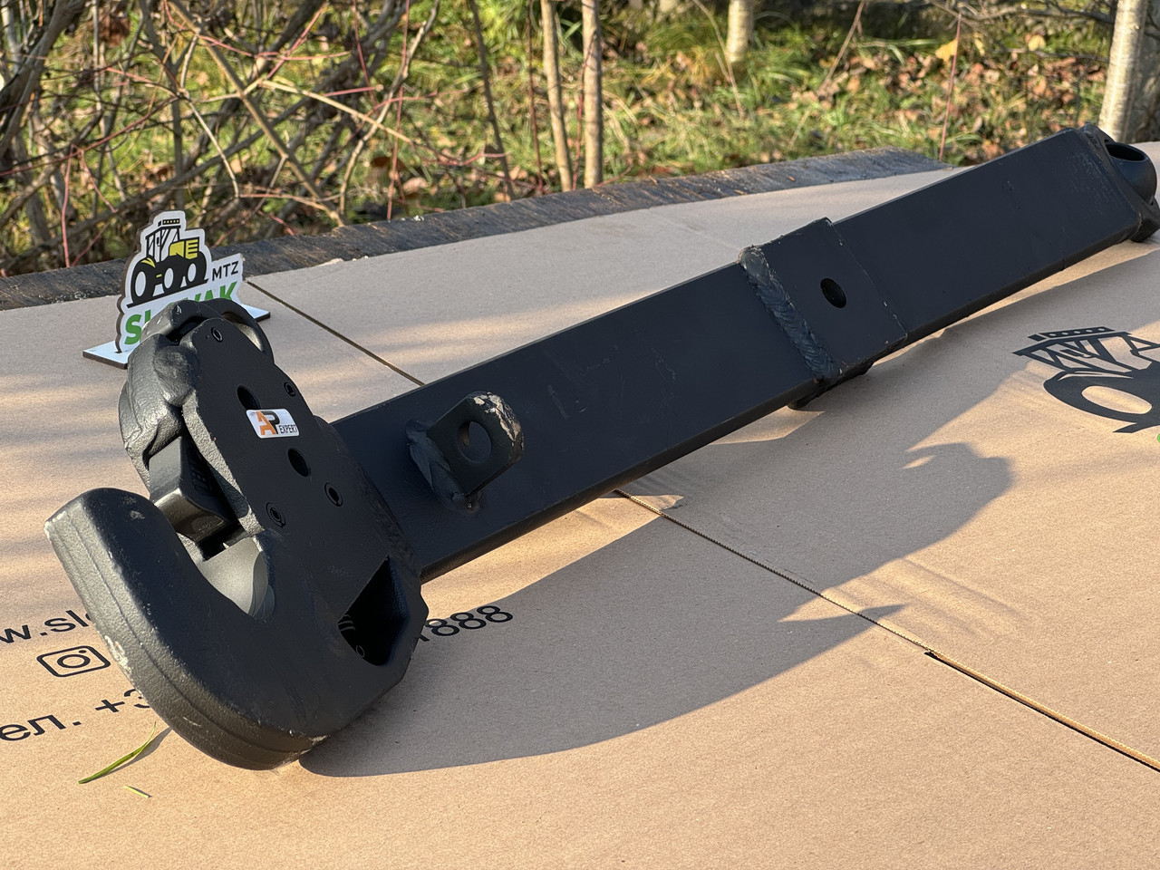 Тяга продольная левая в сборе навески з КРЮКОМ. МТЗ 80-4605635-05 ...