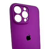 Силіконовий чохол із захистом для камери для Apple iPhone 16 Pro Max 19, Purple, фото 7