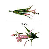 Штучні квіти букет заливка пластикова лілія, 22см, фото 4