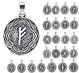 Підвіска кулон з руною Феху (Руна багатства), фото 3