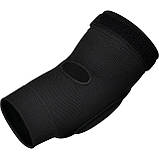Налокітники спортивні RDX Hosiery Elbow Foam Black/White S, фото 8