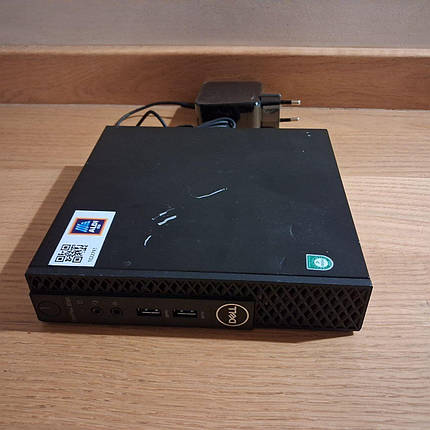 Б/в Неттоп Б-клас Dell OptiPlex 3060 Micro USFF| Core i3-8100T| 8 GB RAM| 256 GB SSD| UHD 630, фото 1