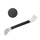 Знімач кліпс пістонів обшивки салону автомобіля, метал, фото 2