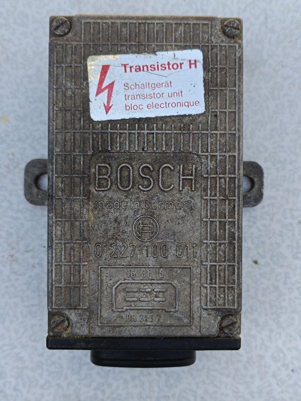 Електронний блок керування Bosch 0 227 100 011 / 0227100011