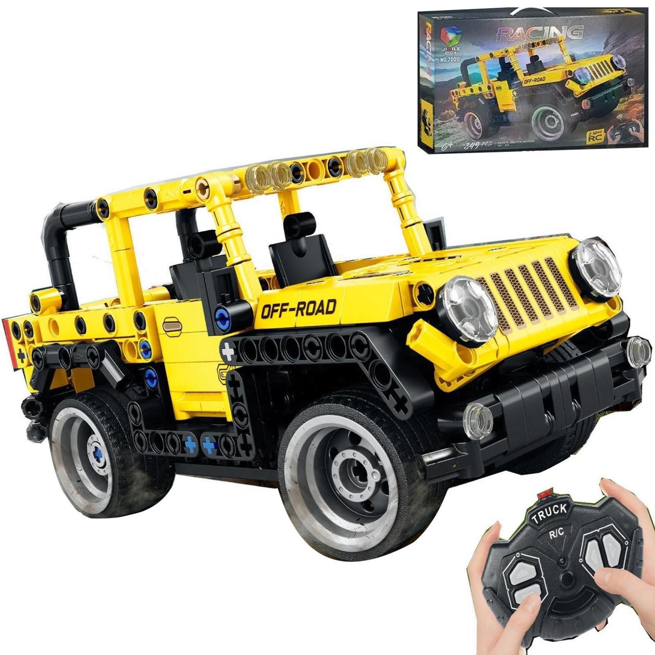 Конструктор — машина (джип) на радіокеруванні "Racing Car" (349 деталей) арт. 70011, фото 1