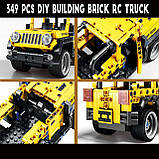 Конструктор — машина (джип) на радіокеруванні "Racing Car" (349 деталей) арт. 70011, фото 4