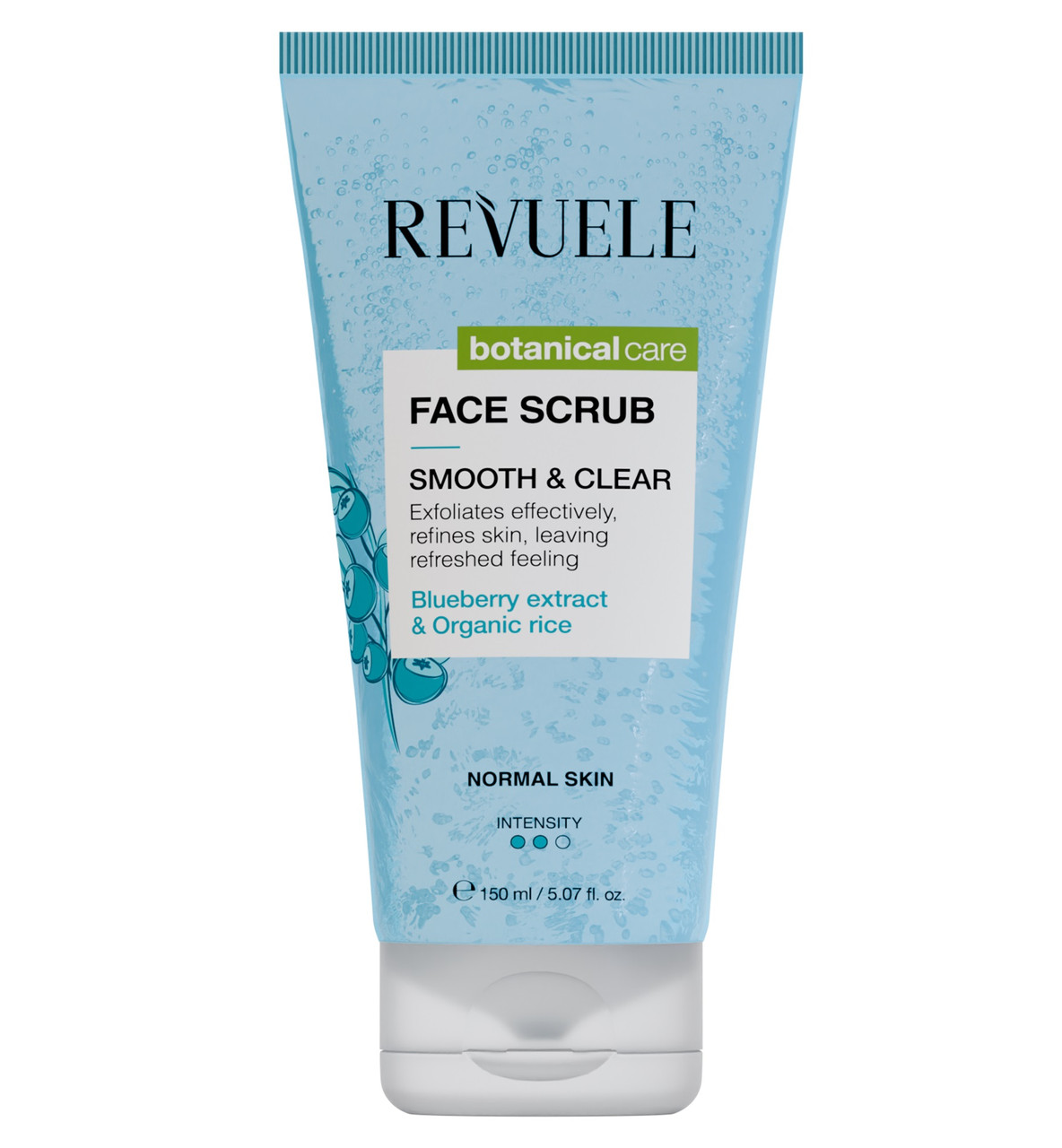 Скраб для нормальної шкіри обличчя Revuele Botanical Care Smooth & Clear Face Scrub 150 мл