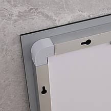 Дзеркало Mixxus HARD MR07-50x80 з LED Touch, Anti-fog, димером, регулюванням яскравості (MI6658), фото 6