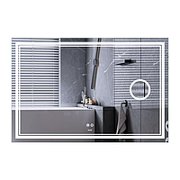 Дзеркало MIXXUS Premium QUADRO MR20 100x70 см з LED підсвічуванням та антизапітнінням (MP6622)