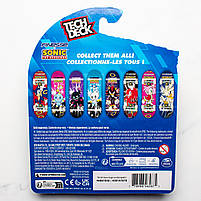 Фінгерборд Tech Deck Finesse + Sonic The Hedgehog Normal Chao Spin Master 2024 - колекційна серія, фото 5