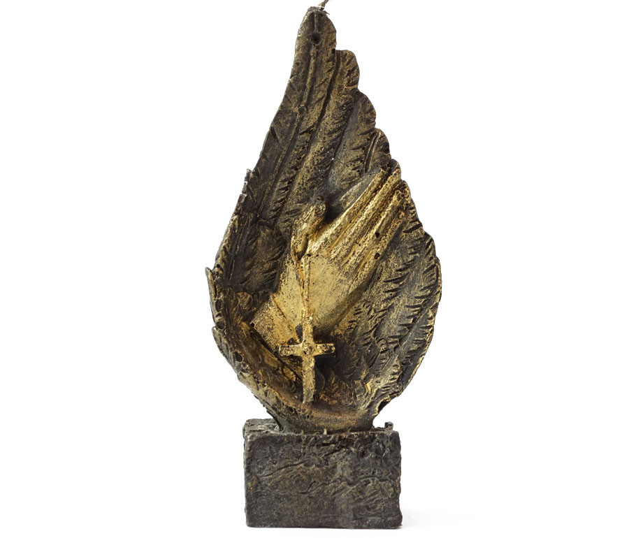 Свічка34 під крилом ангела, фото 1