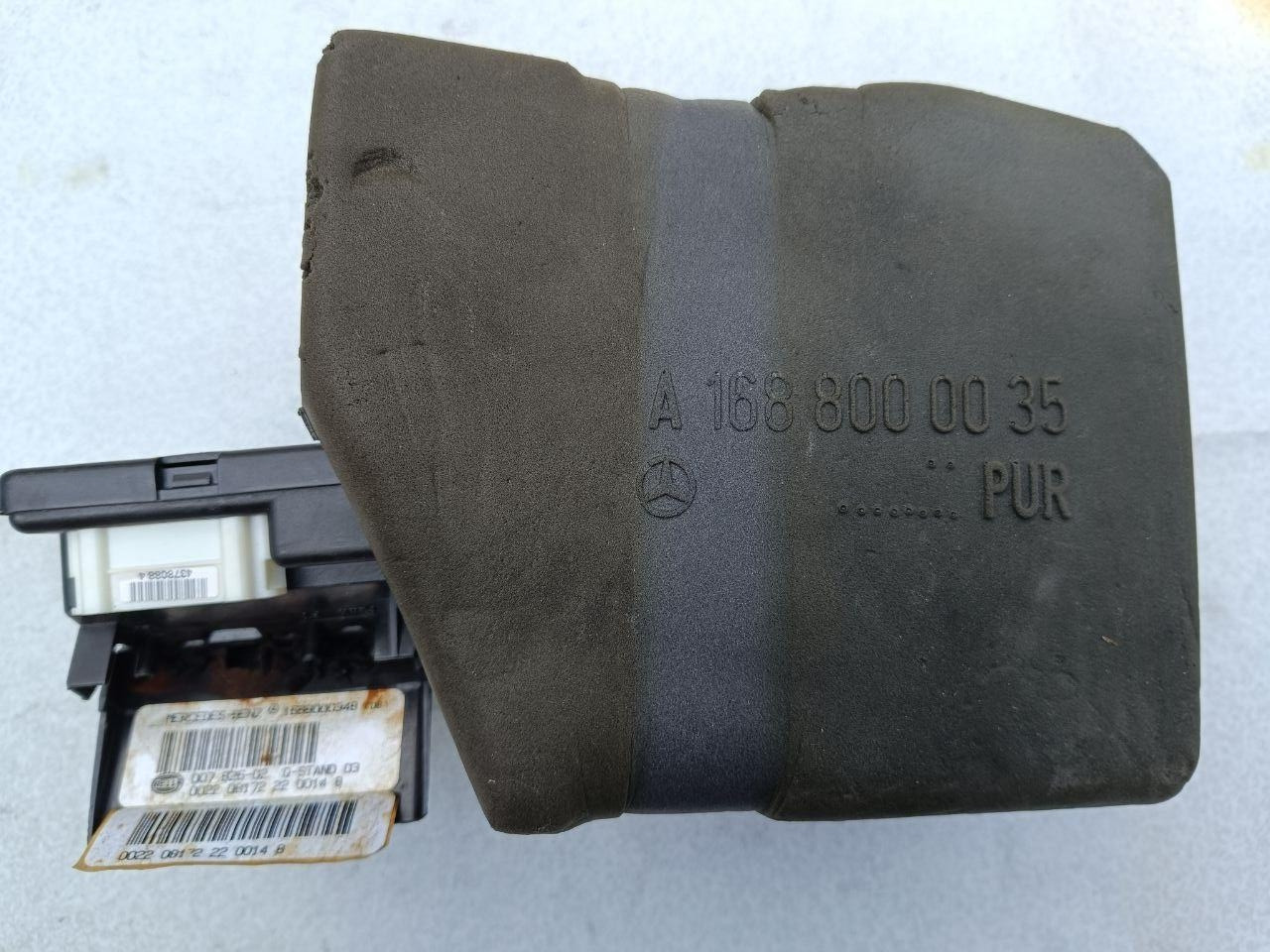 Компресор центрального замка Mercedes Hella A 168 800 0035 / A1688000035 / 007 826-02 / 00782602 / Q-STANO 03