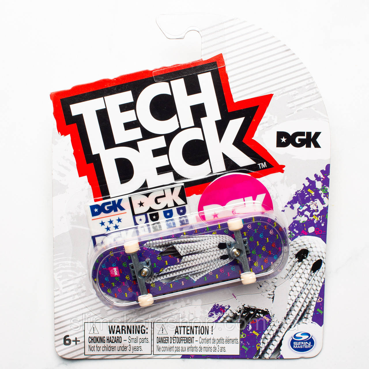 Фінгерборд Tech Deck DGK Skateboards Boo Johnson Ghosted 32 мм
