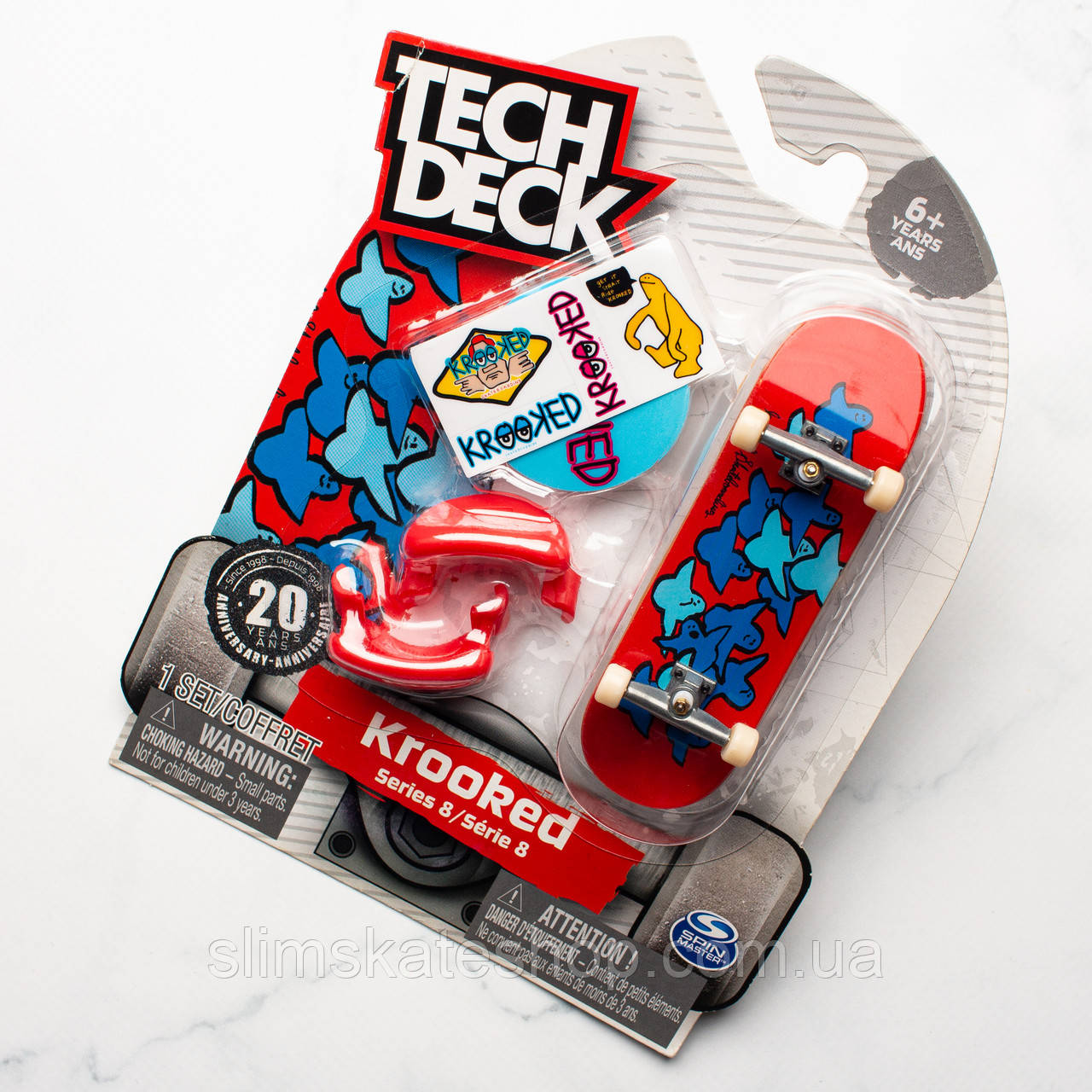 Фінгерборд Tech Deck Krooked Skateboards Series 8