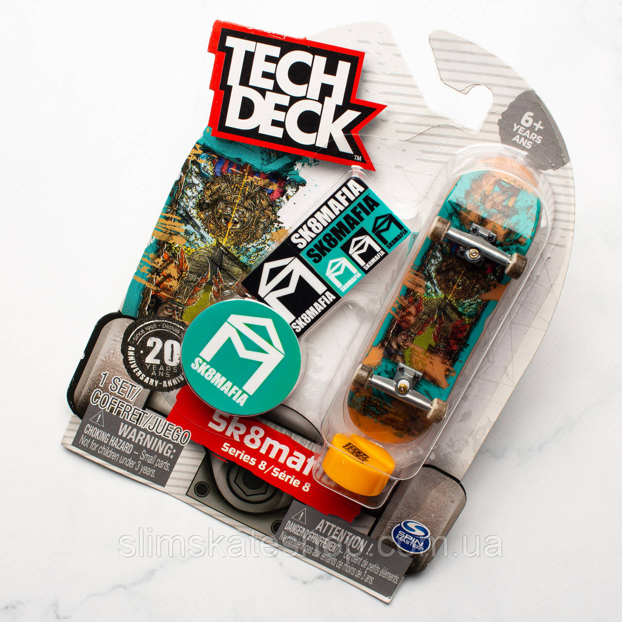 Фінгерборд Tech Deck Sk8Mafia Skateboards Jamie Palmore 7 Wonders Series 8