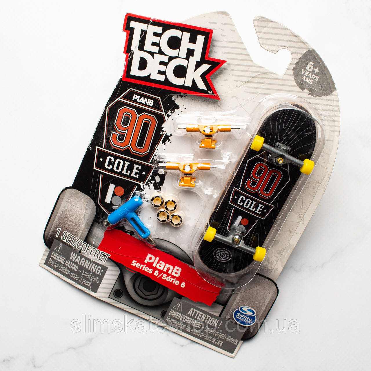 Фінгерборд Tech Deck Plan B Skateboards Chris Cole 90 - Series 6 - 32 мм (уцінка)