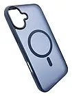 Чохол-накладка BeCover Metal Buttons Case (MagSafe) для Apple iPhone 16 Blue (712091), фото 2
