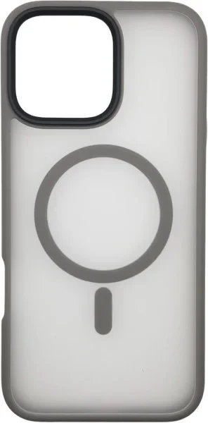 Чохол-накладка BeCover Metal Buttons Case (MagSafe) для Apple iPhone 16 Pro Max Gray (712101), фото 1