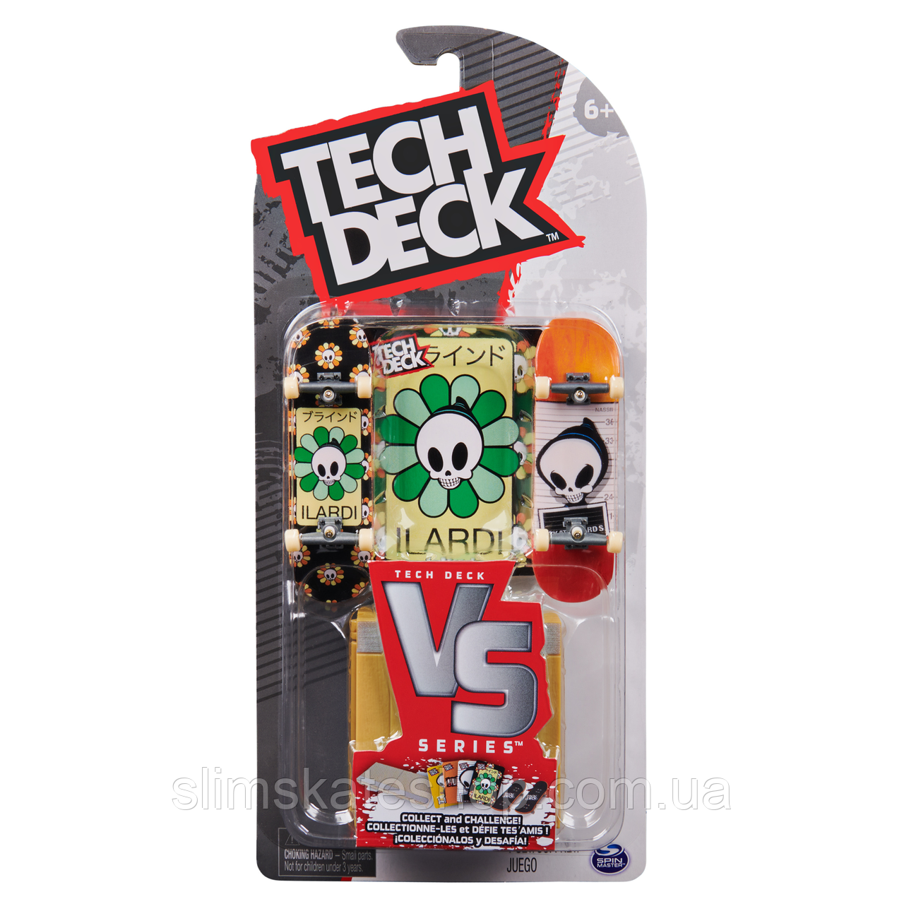 Фінгерборд Tech Deck Blind Skateboards Vs Series + Фігура та Ігрові Картки