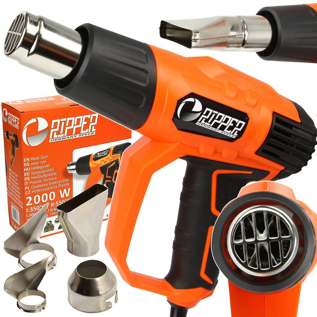 Фен будівельний Mar-Pol RIPPER M04050 1000 / 2000 Вт 550 °C