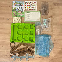 Набір юного садівника Ботанічні експерименти теплиця насіння інструменти грунт Fun Game (78522), фото 4