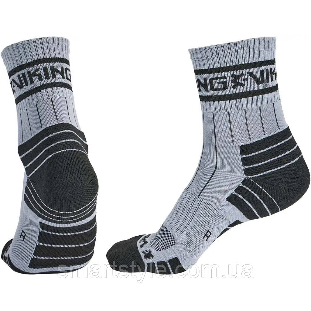 Шкарпетки Viking Fishing Arvid XL (43-45) сіро-чорний