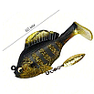 Силіконові приманки на щуку, судака, окуня 5 штук з вагою 14г, фото 7
