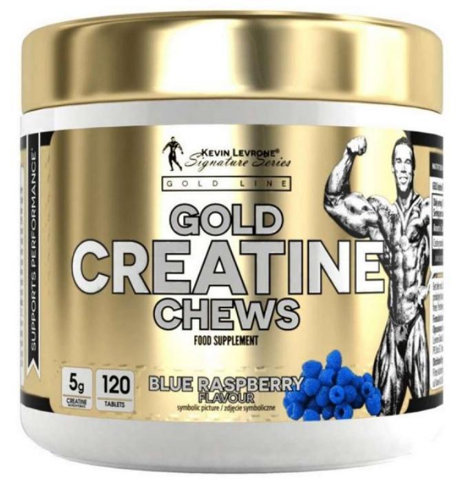 Креатин LEVRONE GOLD CREATINE CHEWS 120 таблеток Смак : Blue Raspberry