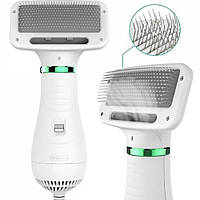 Фен-гребінець для шерсті PET GROOMING DRYER WN-10 / Інструменти для грумінгу / Фен для волосся