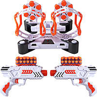 Дитячий тир з 2 бластерами Space Wars Toys / Набір для стрільби по мішенях / Домашній тир