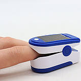 Портативний пульсоксиметр з кольоровим дисплеєм OLED LK87 / Цифровий пульсометр-оксиметр на палець, фото 8