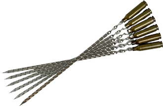 Шампури з гільзою