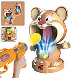 Інтерактивний тир "Мишеня" Joy Acousto-Optic Hamster 1970A / Ігровий набір для дітей / Повітряний тир, фото 3