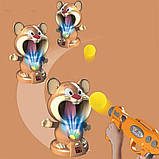 Інтерактивний тир "Мишеня" Joy Acousto-Optic Hamster 1970A / Ігровий набір для дітей / Повітряний тир, фото 6