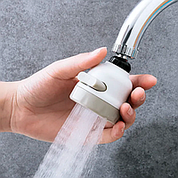 Насадка на кран, поворотна головка на 360 градусів, Water Save / Економлювач води / Насадка-аератор для крана